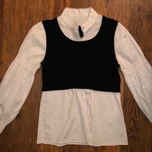 Black and White Top